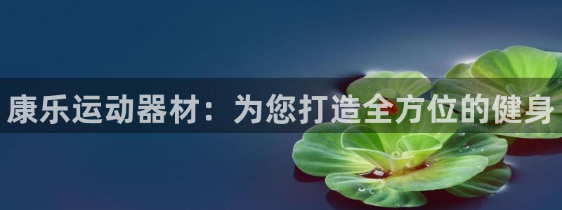 熊猫体育代理:康乐运动器材:为您打造全方位的健身